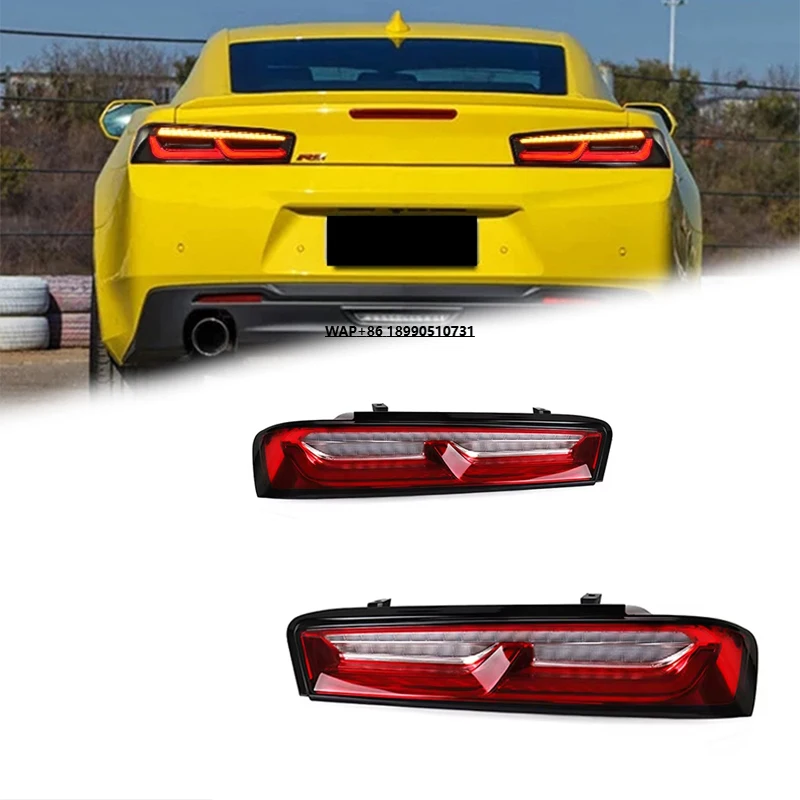 FT Car Lights for Chevrolet Camaro Taillights 2016-2019 Camaro LED Tail Lamp Dynamic Turn Signal Light Car Taillights Assembly
FT Car Lights for Chevrolet Camaro Taillights 2016-2019 Camaro LED Tail Lamp Dynamic Turn Signal Light Car Taillights Assembly