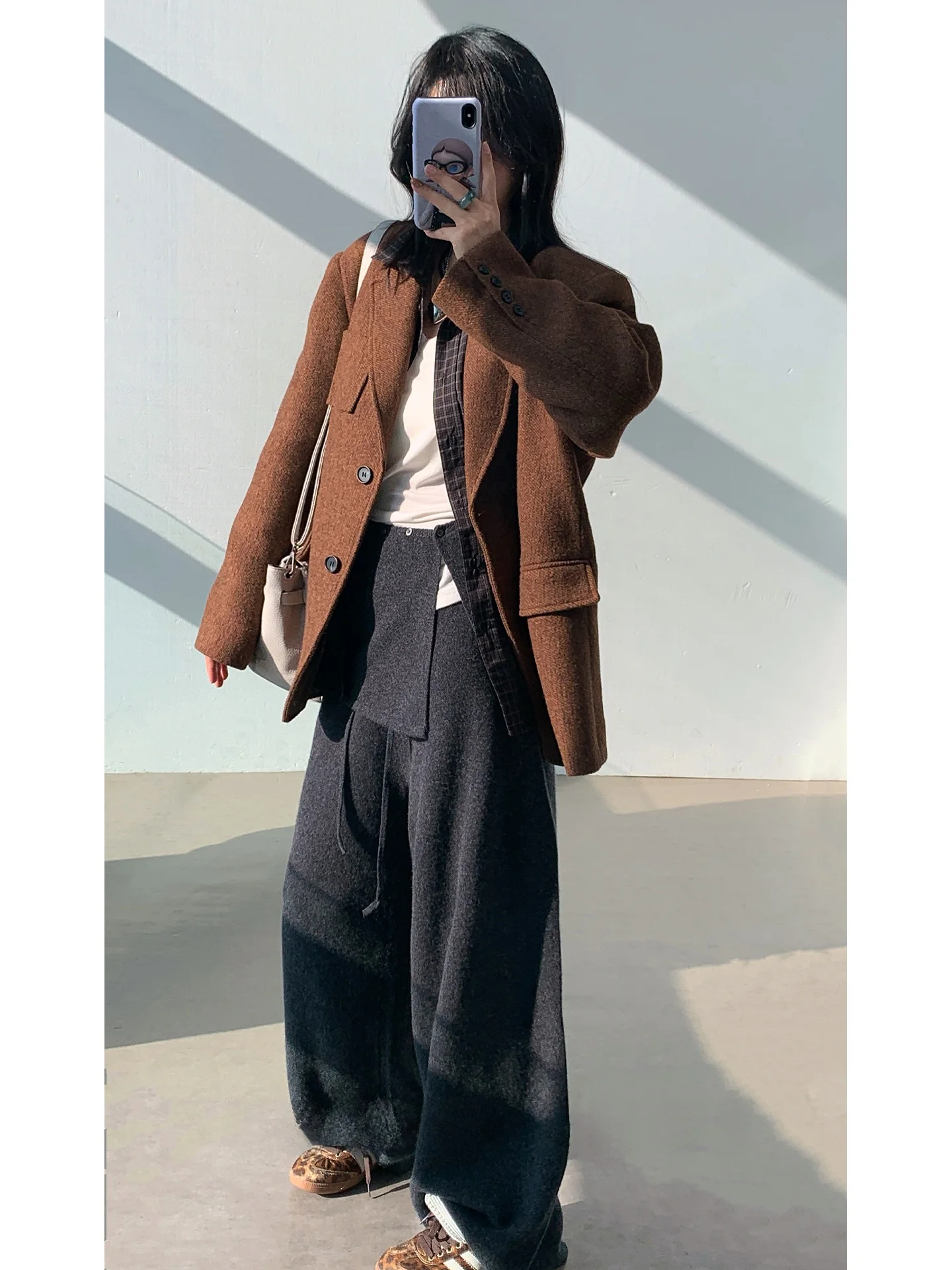 Korean Sle High Waist Woolen Knitted Straight Leg Pants Set Women's Loose Casual Pants Autumn Winter New Arrival Slimming E...
Korean Sle High Waist Woolen Knitted Straight Leg Pants Set Women's Loose Casual Pants Autumn Winter New Arrival Slimming E...