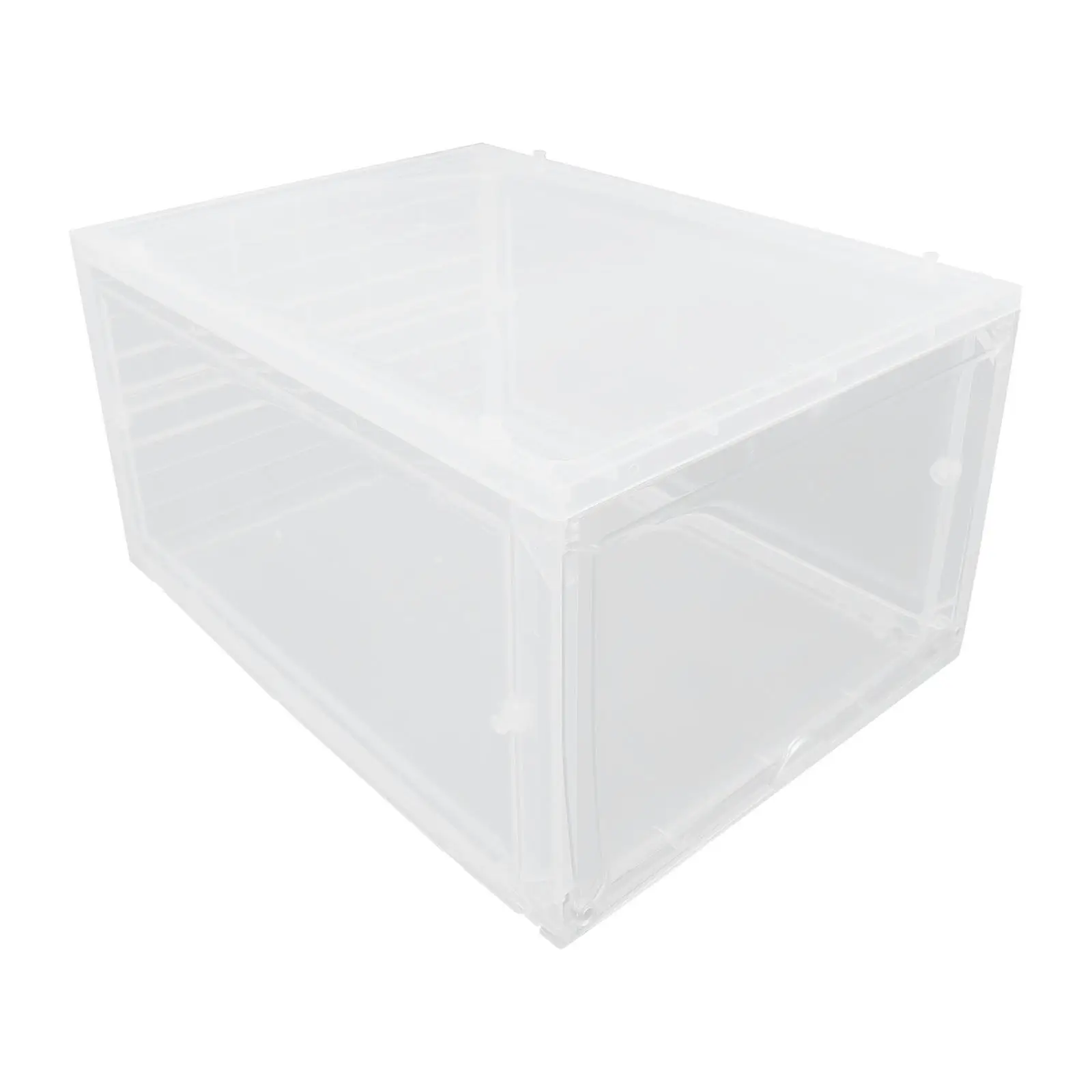 Shoe Organizer Box for Sneakers Basketball Shoes Stackable Sturdy PP Material Space Saving Home Dorm Bedroom Storage Cabinet
Shoe Organizer Box for Sneakers Basketball Shoes Stackable Sturdy PP Material Space Saving Home Dorm Bedroom Storage Cabinet