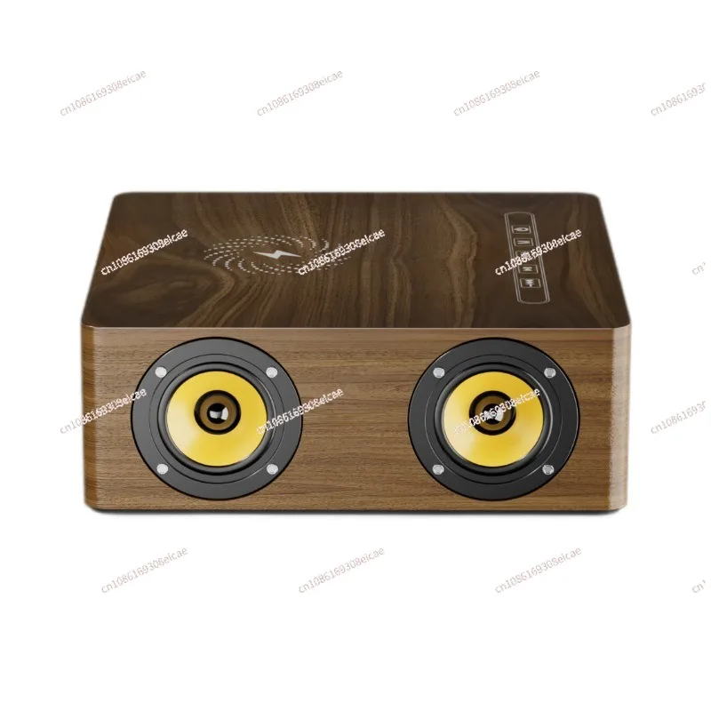 Bluetooth speaker retro home wooden wireless charging alarm clock touch desktop digital subwoofer
Bluetooth speaker retro home wooden wireless charging alarm clock touch desktop digital subwoofer