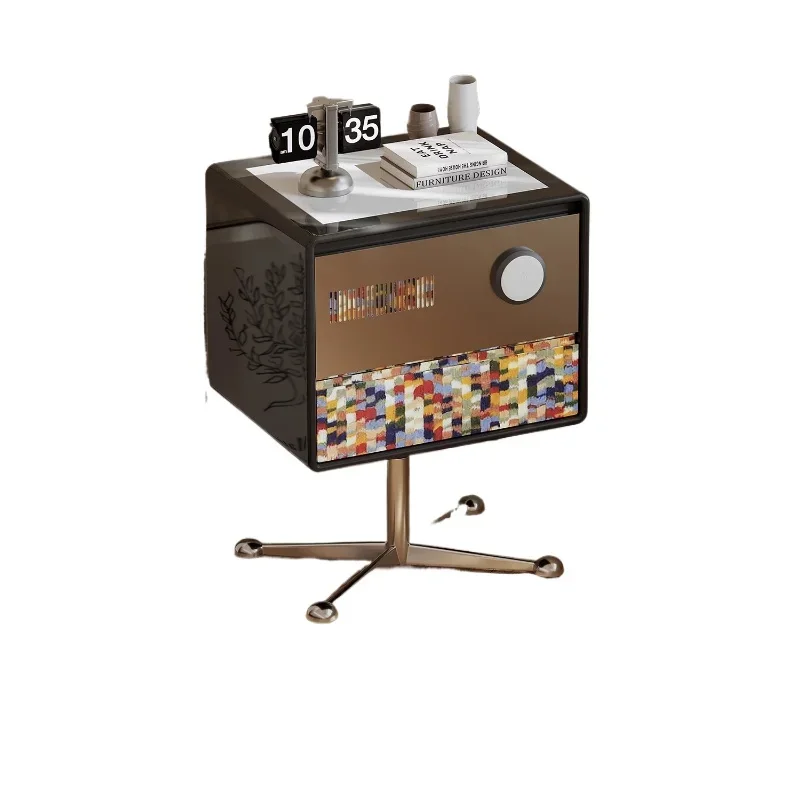 Italian rock slab lifting bedside table removable with light strip light luxury Bauhaus storage bedroom living room sofa side
Italian rock slab lifting bedside table removable with light strip light luxury Bauhaus storage bedroom living room sofa side