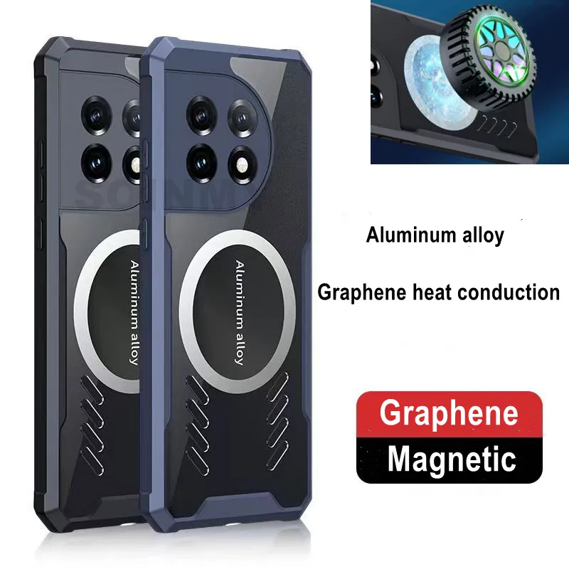 Cooling Heat Dissipation Ventilation Case for Oneplus 12 11 10 9 Ace Pro Gaming Phone Case Shockproof Full Lens Protector Cover
Cooling Heat Dissipation Ventilation Case for Oneplus 12 11 10 9 Ace Pro Gaming Phone Case Shockproof Full Lens Protector Cover