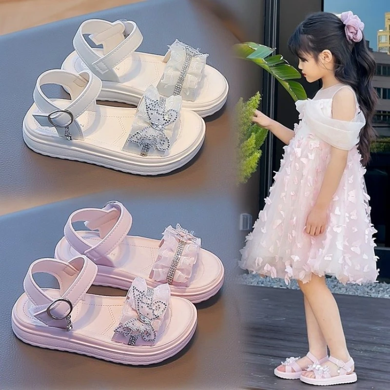 Kids Causal Lolita Sandals Summer Sweet Lace Girls Dress Shoes with Rhinestone Princess Wedding Party Children Platform Sandals
Kids Causal Lolita Sandals Summer Sweet Lace Girls Dress Shoes with Rhinestone Princess Wedding Party Children Platform Sandals