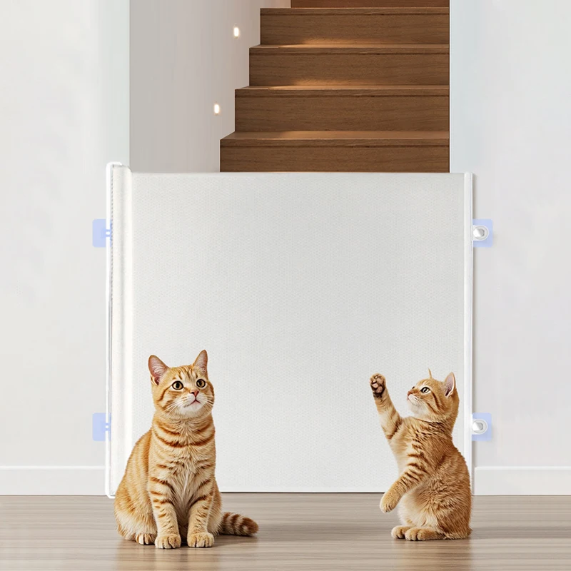 Cat gate, cat fence, automatic retractable fence, pet fence, cat supplies, cat gate, dog gate, partition fence, guardrail
Cat gate, cat fence, automatic retractable fence, pet fence, cat supplies, cat gate, dog gate, partition fence, guardrail
