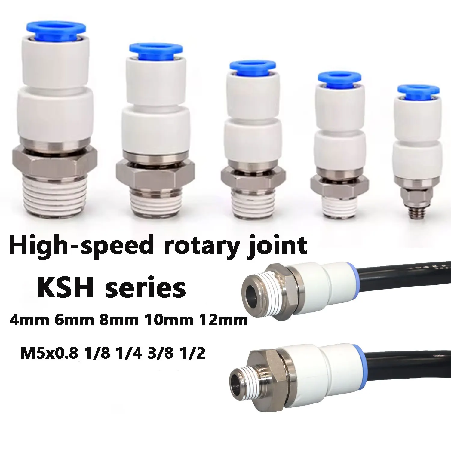 2/5/10 шт. пневматические поворотные соединители поворотные фитинги 360° ° Размер резьбы вращения: M5 1/8 1/4 3/8 1/2 Шланговое соединение 4/6/8/10/12 мм
2/5/10 шт. пневматические поворотные соединители поворотные фитинги 360° ° Размер резьбы вращения: M5 1/8 1/4 3/8 1/2 Шланговое соединение 4/6/8/10/12 мм