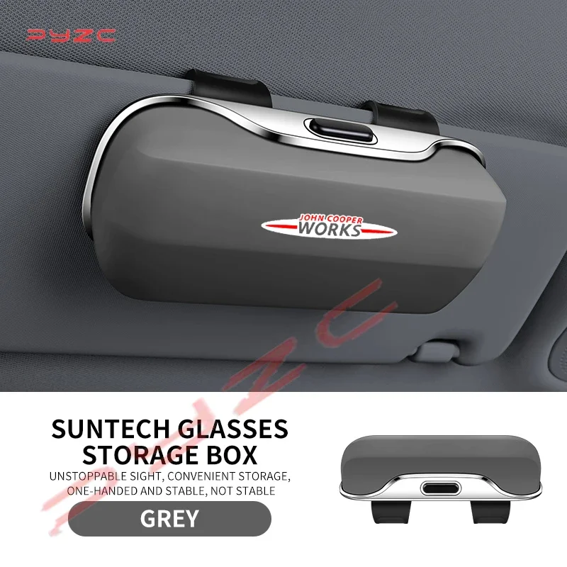 For Mini Cooper WORKS F55 F56 F60 F53 F54 R55 John Car Visor Suglasses Glasses Holder Clip Organizer Box Protective Storage Case
For Mini Cooper WORKS F55 F56 F60 F53 F54 R55 John Car Visor Suglasses Glasses Holder Clip Organizer Box Protective Storage Case