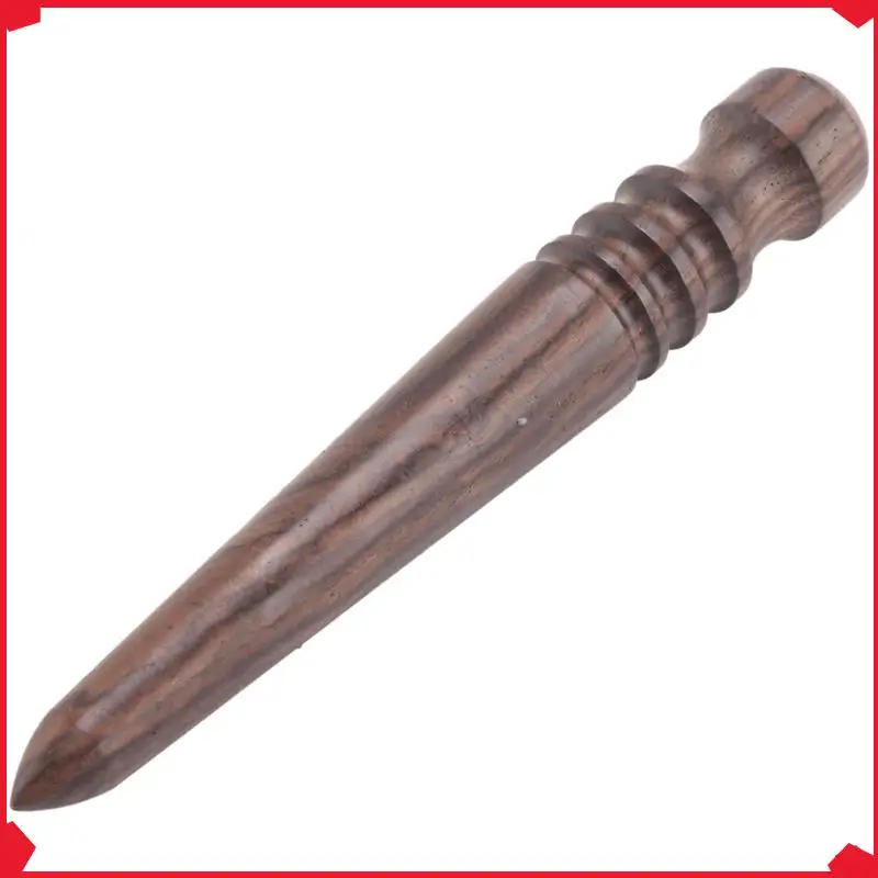 B17B 3X Wooden Leather Burnisher Tool - Tapered Edge Slicker Features 4 Grooves For Burnishing Of Various Leather Thicknesses
B17B 3X Wooden Leather Burnisher Tool - Tapered Edge Slicker Features 4 Grooves For Burnishing Of Various Leather Thicknesses