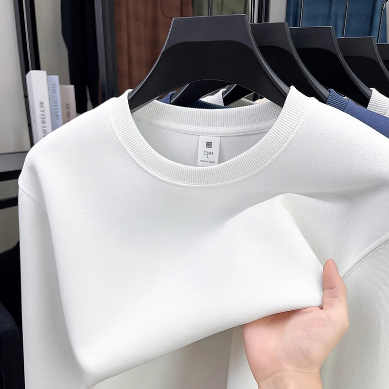 Hot Sale Spring Autumn Long Sleeve T-Shirt Crewneck Solid Soft Breathable Anti-Pilling Warm Casual Classic Men
Hot Sale Spring Autumn Long Sleeve T-Shirt Crewneck Solid Soft Breathable Anti-Pilling Warm Casual Classic Men