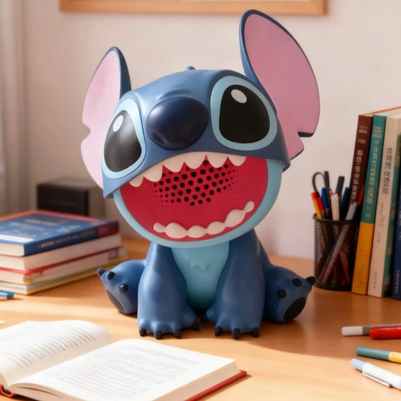 Stitch Bluetooth Speaker Cute Figurine Ornament High Sound Quality Portable Wireless Desktop Decor Women Birthday Gifts
Stitch Bluetooth Speaker Cute Figurine Ornament High Sound Quality Portable Wireless Desktop Decor Women Birthday Gifts