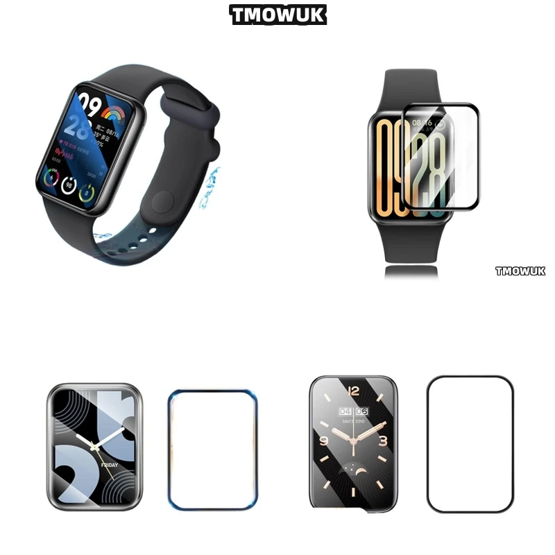 For Xiaomi Band 4 - 10 Pro Screen Protection Film PMMA Flexible Soft Full Cover 3D Curved Anti - Scratch
For Xiaomi Band 4 - 10 Pro Screen Protection Film PMMA Flexible Soft Full Cover 3D Curved Anti - Scratch