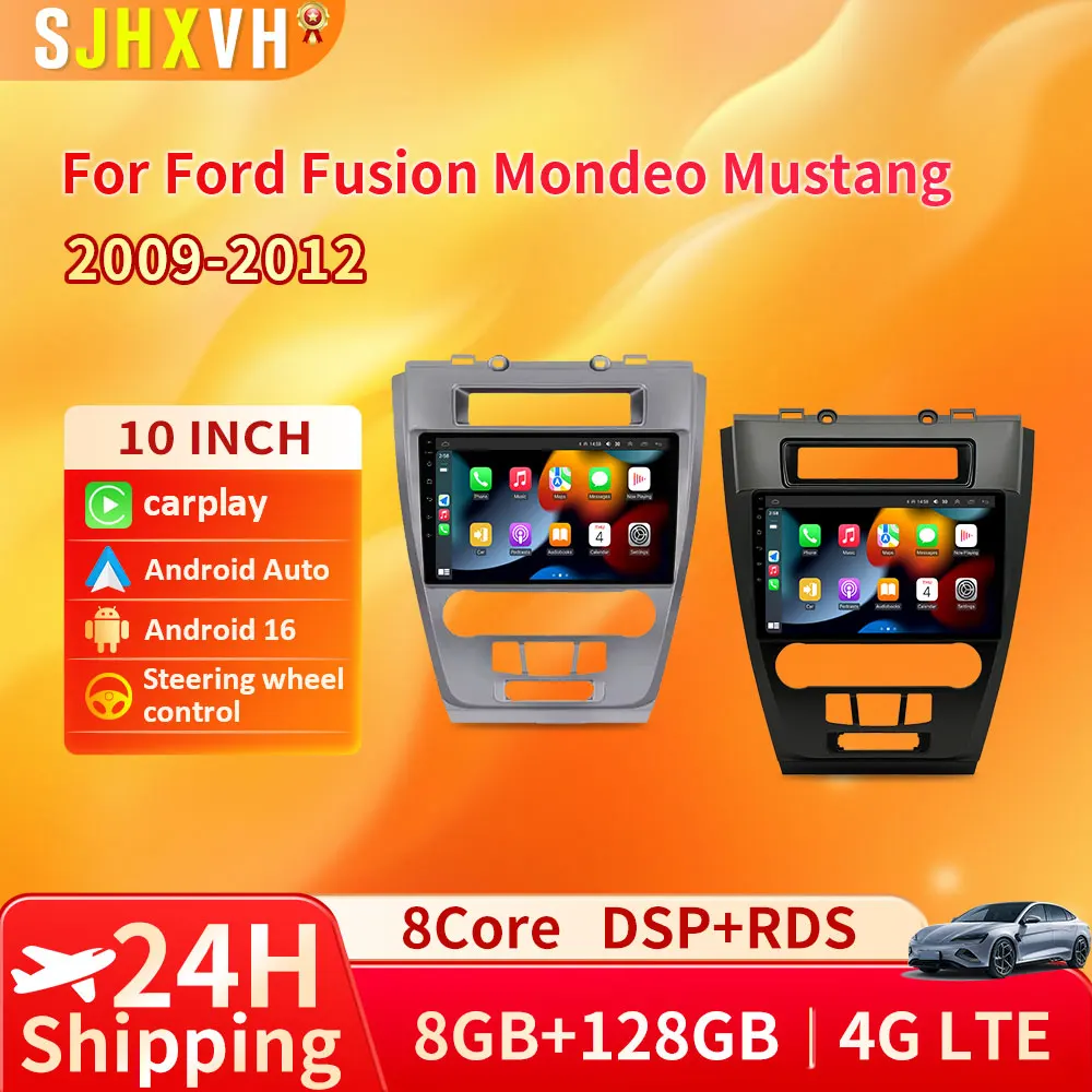 Android 16 For Ford Fusion Mondeo Mustang 2009 2010 2011 2012 Car Radio QLED Multimedia Players GPS Navigator Stereo Receiver
Android 16 For Ford Fusion Mondeo Mustang 2009 2010 2011 2012 Car Radio QLED Multimedia Players GPS Navigator Stereo Receiver