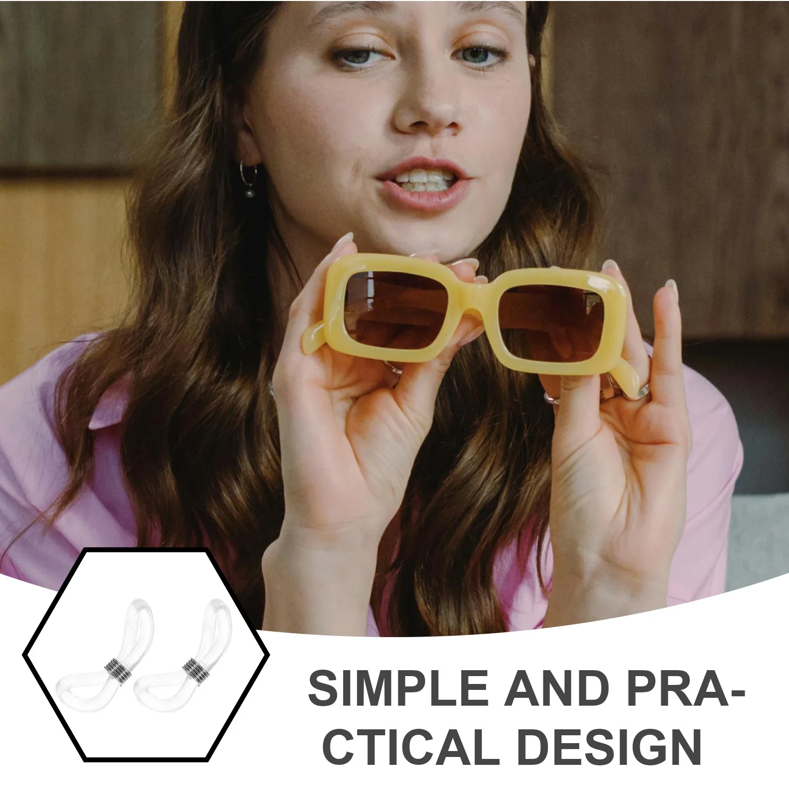 25 шт. концевиков для цепочек для очков с регулируемой серебристой металлической пружиной, надежно фиксирующие очки и солнцезащитные очки
25 шт. концевиков для цепочек для очков с регулируемой серебристой металлической пружиной, надежно фиксирующие очки и солнцезащитные очки