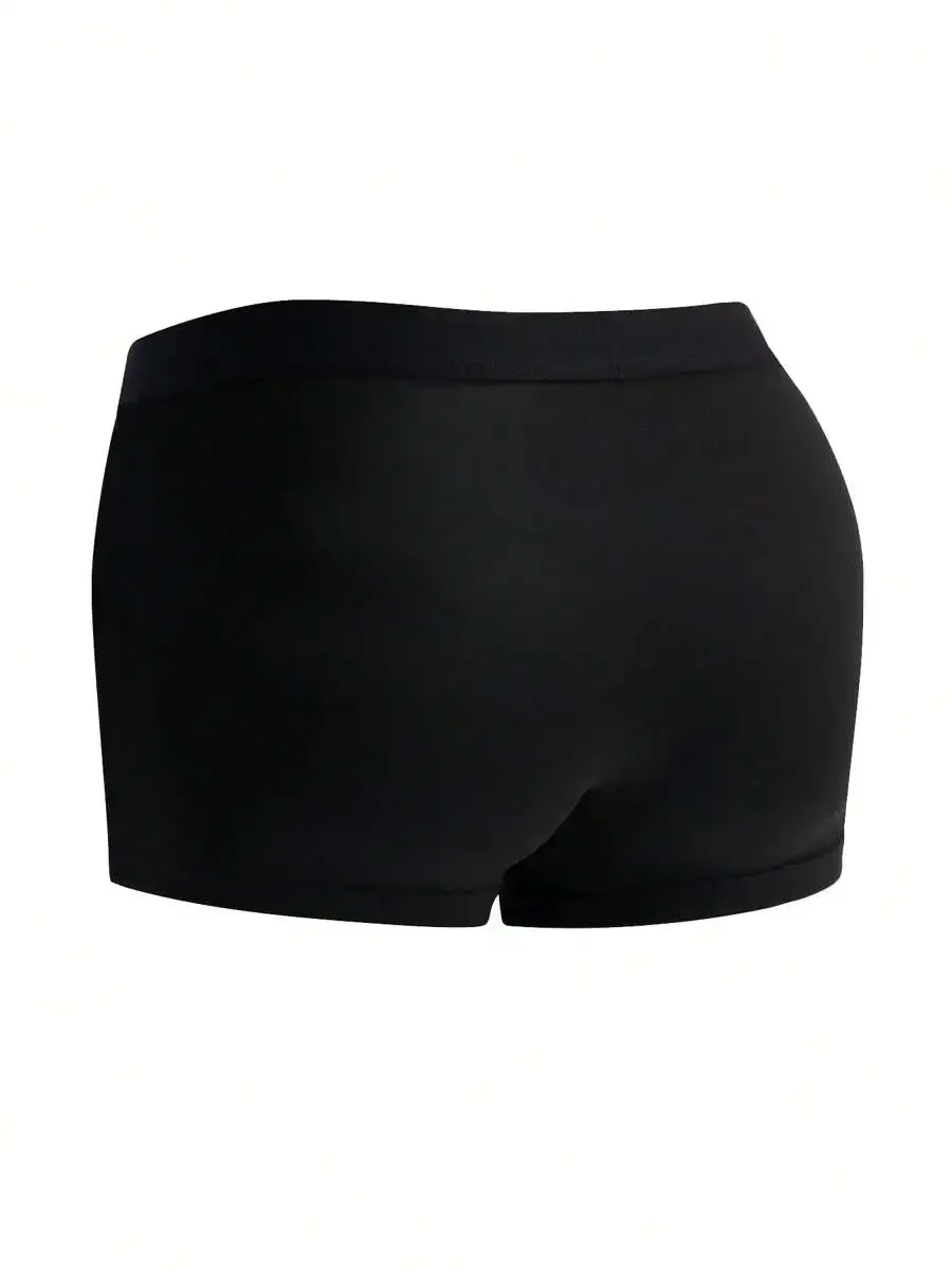 4 Pcs Solid Color Men Boxer Shorts Comfortable Square Leg Trunks For Sports
4 Pcs Solid Color Men Boxer Shorts Comfortable Square Leg Trunks For Sports