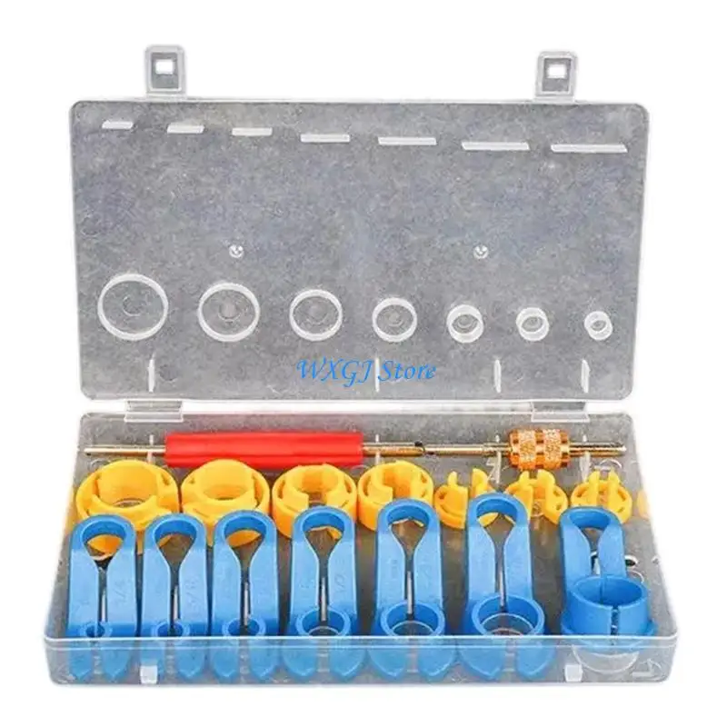 37JE Profession Car Air Conditioning Hose Fuels Line Disconnect Tool with Storage Box 
37JE Profession Car Air Conditioning Hose Fuels Line Disconnect Tool with Storage Box