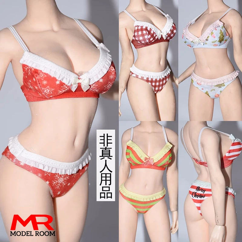 Customized 1/6 Scale Female Christmas Lingerie Bra Underpants Clothes Model Fit 12'' TBL PH S07 S52 Female Soldier Action Figure
Customized 1/6 Scale Female Christmas Lingerie Bra Underpants Clothes Model Fit 12'' TBL PH S07 S52 Female Soldier Action Figure