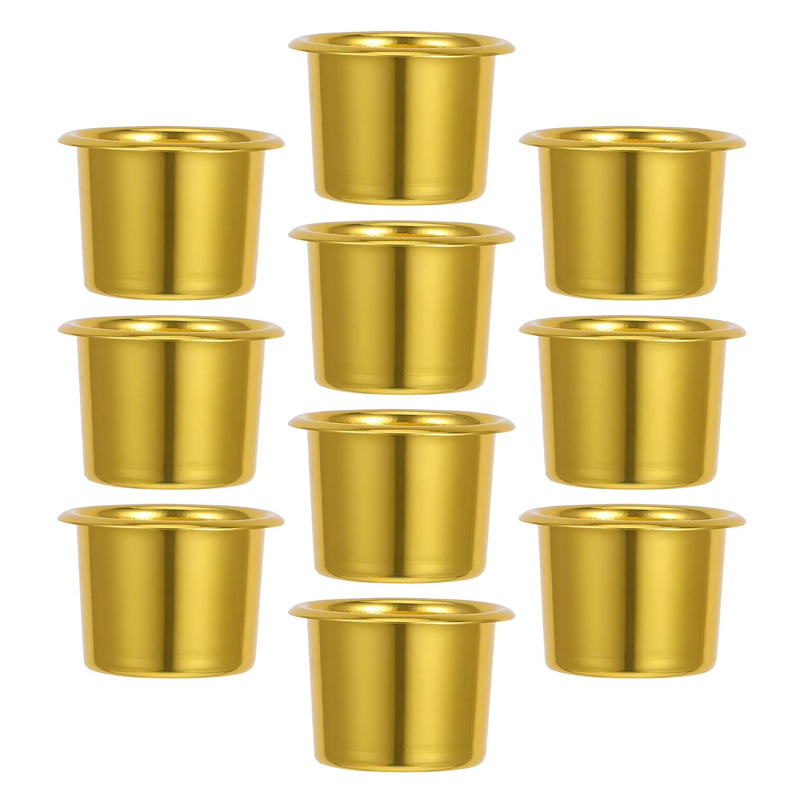 10 Pcs Candlestick Cup Aluminum Tealight Holder Drip Protector Elegant Design Decorative Votive Pillar Stand Buddist
10 Pcs Candlestick Cup Aluminum Tealight Holder Drip Protector Elegant Design Decorative Votive Pillar Stand Buddist