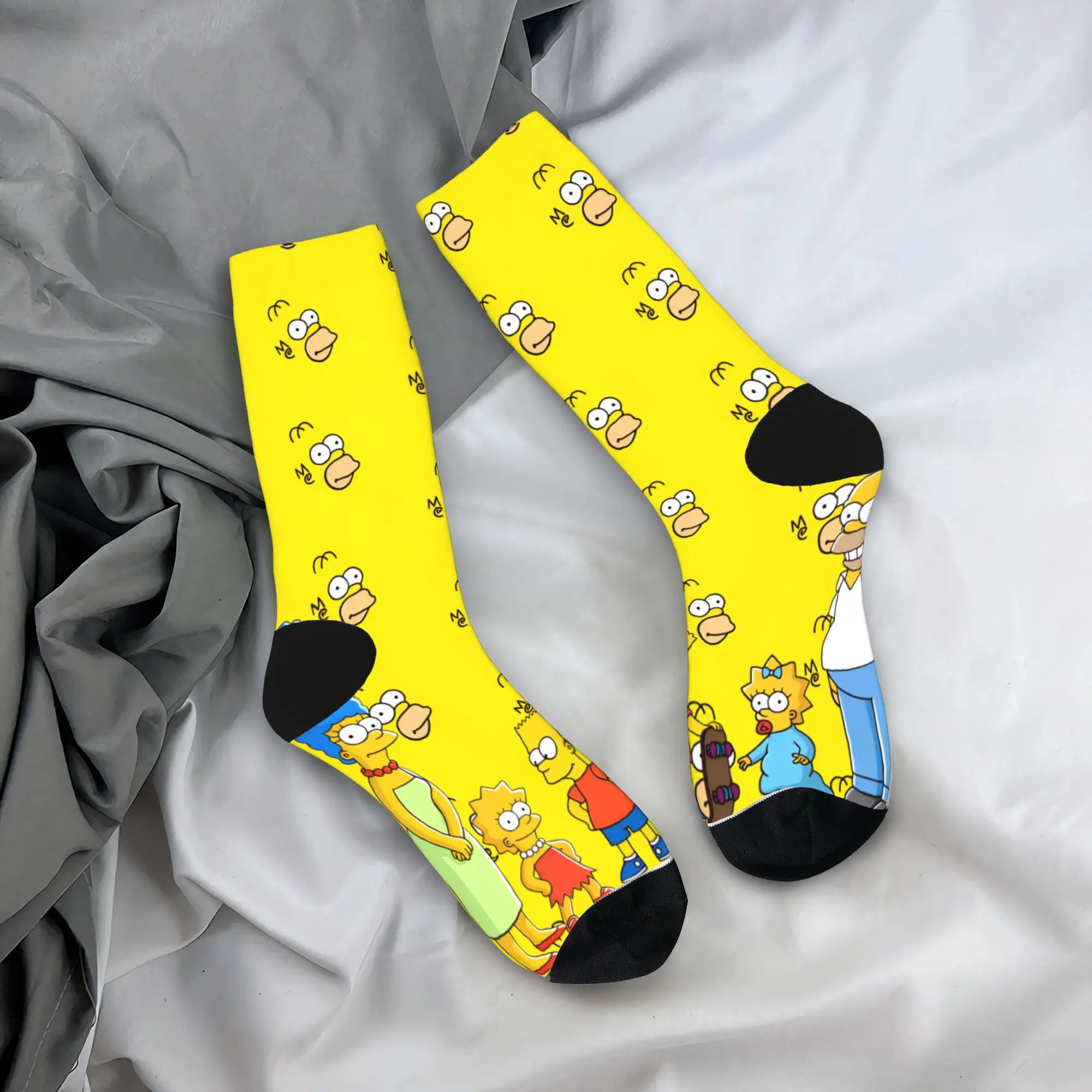 Funny S-Simpsons Homer Face Repeat Pattern Socks Non Slip Stockings Adult Men Quality Cycling Socks Autumn Leisure Graphic Socks
Funny S-Simpsons Homer Face Repeat Pattern Socks Non Slip Stockings Adult Men Quality Cycling Socks Autumn Leisure Graphic Socks