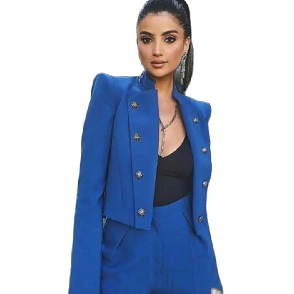 2 Pieces Blue Women Ladies Custom Business Office Tuxedos Mother of the Bride Suits Female Formal Evening Wedding Blazer
2 Pieces Blue Women Ladies Custom Business Office Tuxedos Mother of the Bride Suits Female Formal Evening Wedding Blazer