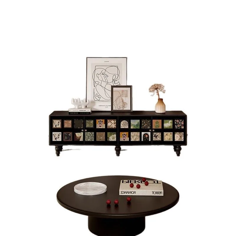 Medieval Solid Wood TV Cabinet French Bailian Floor Locker Living Room Sofa Next to Storage Cabinet Entrance Decorative Cabinet
Medieval Solid Wood TV Cabinet French Bailian Floor Locker Living Room Sofa Next to Storage Cabinet Entrance Decorative Cabinet