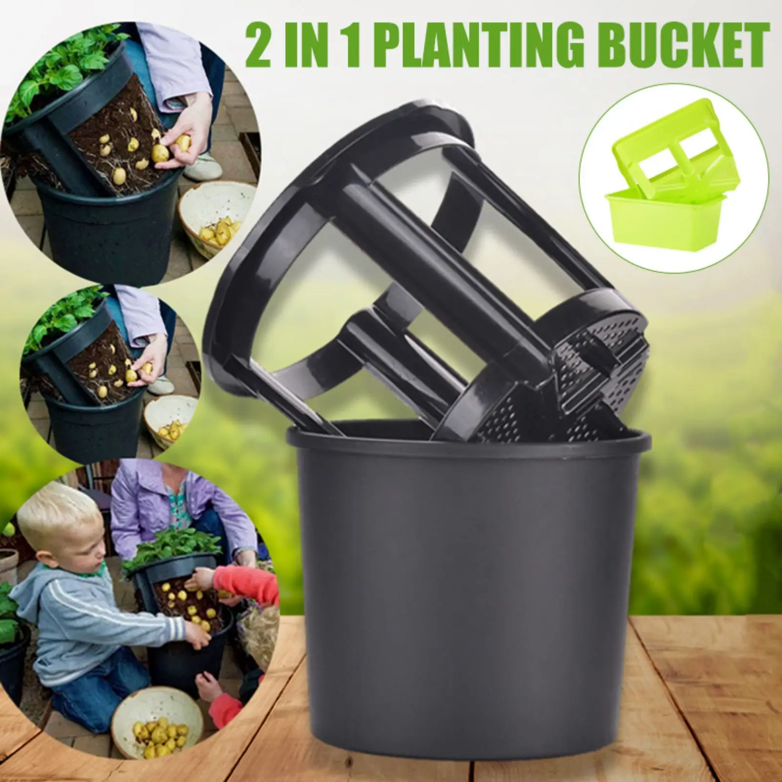 Vegetable Growing Container Durable Plastic Vegetables Grow Pots for Peanuts Onion Vegetables
Vegetable Growing Container Durable Plastic Vegetables Grow Pots for Peanuts Onion Vegetables
