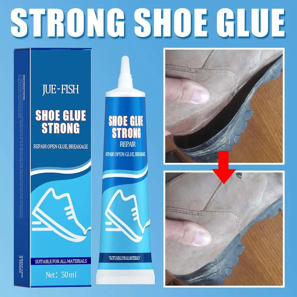 50ml Super Glue Strong Shoe Glue Sports Shoes Multi-purpose Shoes Repair Adhesive Glue Shoes Waterproof Sole Supplies K3x1
50ml Super Glue Strong Shoe Glue Sports Shoes Multi-purpose Shoes Repair Adhesive Glue Shoes Waterproof Sole Supplies K3x1