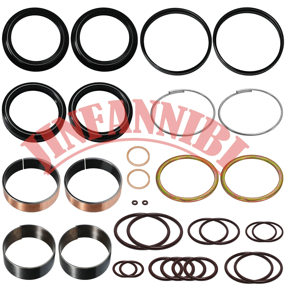 Front Fork Bushing Seal Rebuild Kit for Yamaha YZ250F 2008-2021, YZ250FX 2015 2016 2017 2018 2019 2020 2021
Front Fork Bushing Seal Rebuild Kit for Yamaha YZ250F 2008-2021, YZ250FX 2015 2016 2017 2018 2019 2020 2021