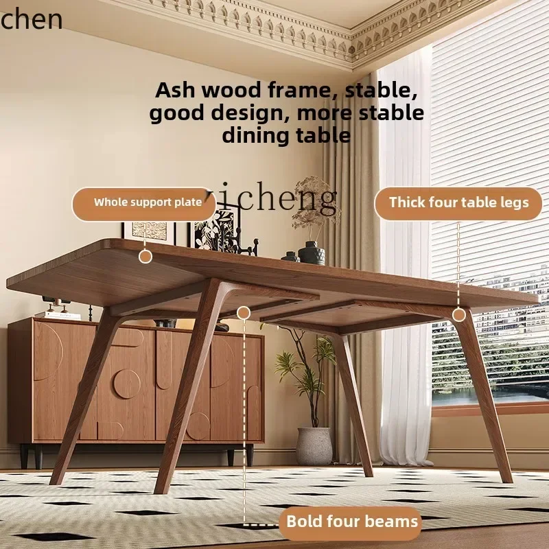 b7-retro solid wood dining table rectangular medium and ancient style log household dining table ash wood eating table
b7-retro solid wood dining table rectangular medium and ancient style log household dining table ash wood eating table