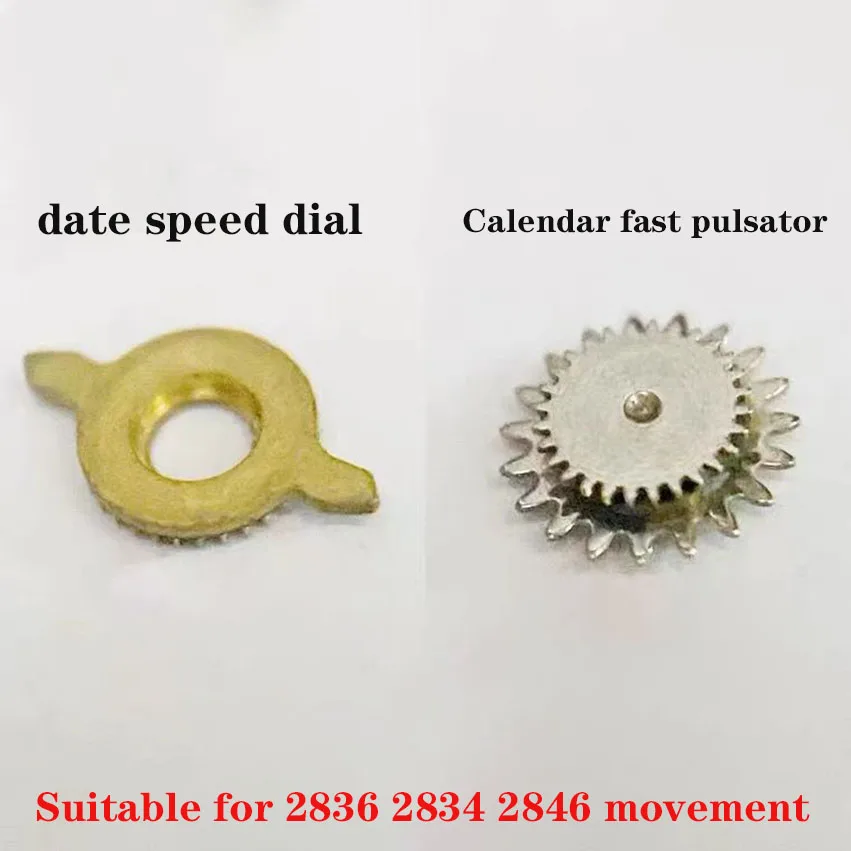 Watch mechanical movement accessories calendar quick dial wheel day and week quick dial wheel suitable for 2836 2834 2846 moveme
Watch mechanical movement accessories calendar quick dial wheel day and week quick dial wheel suitable for 2836 2834 2846 moveme
