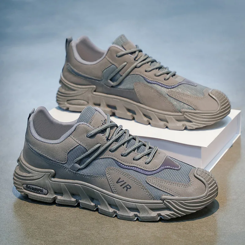 Men's Outdoor Sneakers Lace Up Thick Sole Breathable Comfortable Casual Sports Walking Shoes Fashion Design
Men's Outdoor Sneakers Lace Up Thick Sole Breathable Comfortable Casual Sports Walking Shoes Fashion Design