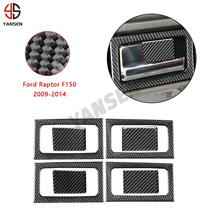 Углеродное волокно для Ford Raptor F150 2009 2010 2011 2012 2013 2014, внутренняя дверная ручка автомобиля, декоративная наклейка 
Углеродное волокно для Ford Raptor F150 2009 2010 2011 2012 2013 2014, внутренняя дверная ручка автомобиля, декоративная наклейка