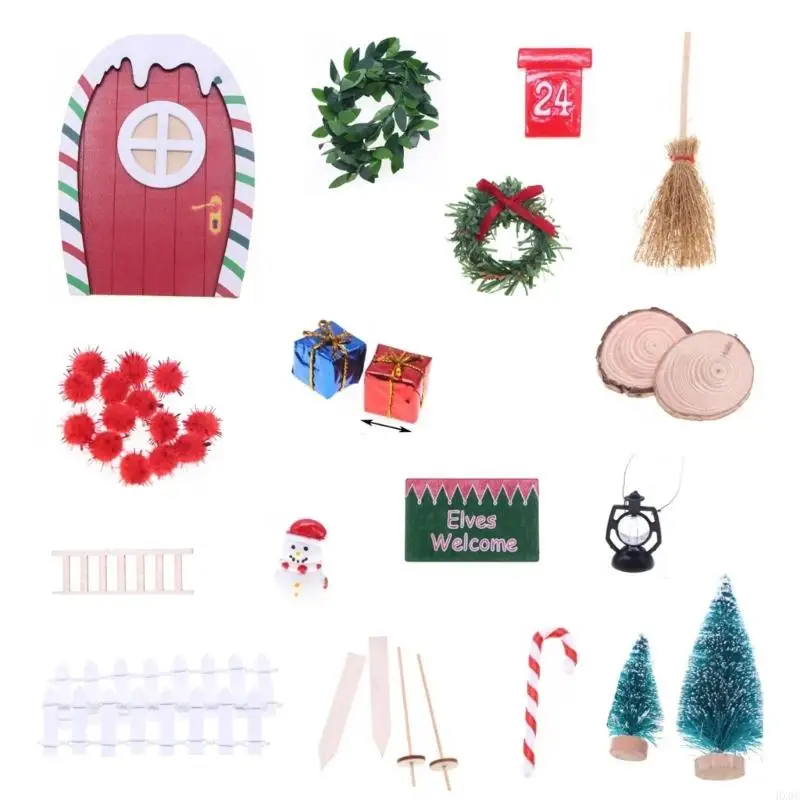 1Box Miniature Gnomes Dollhouses Set Christmas Scene Decorations Wooden Resin Plastic Detachable Models Safe User Friendly HX6C
1Box Miniature Gnomes Dollhouses Set Christmas Scene Decorations Wooden Resin Plastic Detachable Models Safe User Friendly HX6C