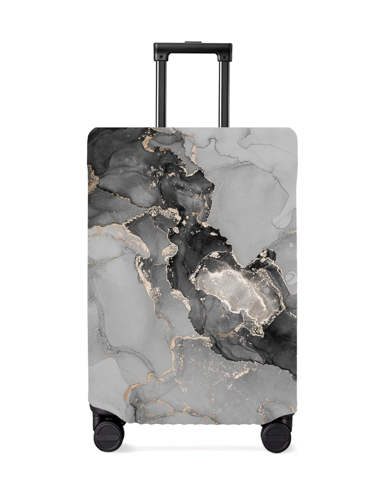 Marble Texture Black Travel Luggage Protective Cover for 18-32 Inch Travel Accessories Suitcase Elastic Dust Case Protect Sleeve
Marble Texture Black Travel Luggage Protective Cover for 18-32 Inch Travel Accessories Suitcase Elastic Dust Case Protect Sleeve