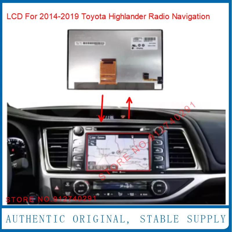 Original 8 Inch LCD Display LA080WV2-TD01 LA080WV2(TD)(01) For Toyota JBL MAP GPS DVD Navigation Audio
Original 8 Inch LCD Display LA080WV2-TD01 LA080WV2(TD)(01) For Toyota JBL MAP GPS DVD Navigation Audio