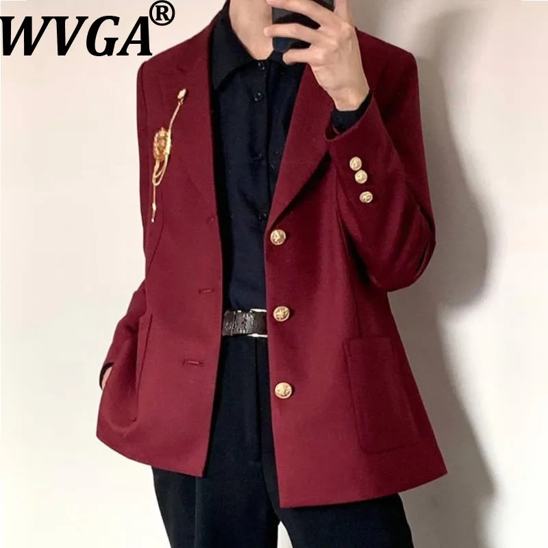 WVGA Spring Autumn New Men Tide Trendy Turn-Down Collar Suit Coats Niche Chic Casual College Style Long Sleeve Blazer Ins W19818
WVGA Spring Autumn New Men Tide Trendy Turn-Down Collar Suit Coats Niche Chic Casual College Style Long Sleeve Blazer Ins W19818