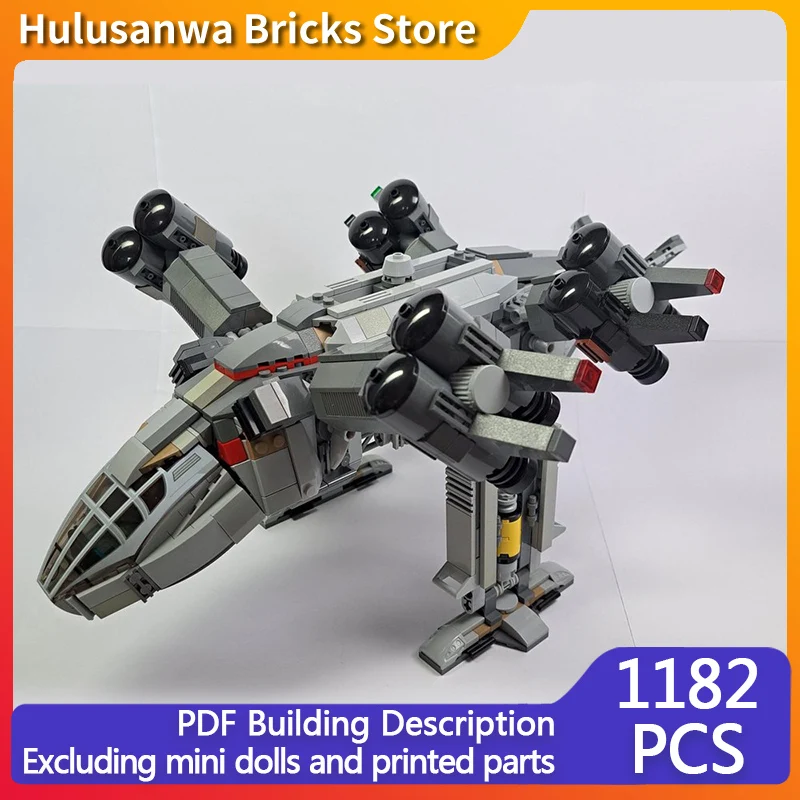 Heavy Military Dropship Model MOC Building Bricks War Equipment Modular Technology Gifts Holiday Assemble Children Toys Suit
Heavy Military Dropship Model MOC Building Bricks War Equipment Modular Technology Gifts Holiday Assemble Children Toys Suit