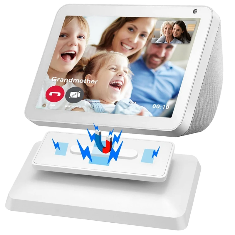 Подставка для Echo Show 8, кронштейн для крепления умной подставки для динамика, держатель для Echo Show 8, аксессуары для настольного крепления - белый
Подставка для Echo Show 8, кронштейн для крепления умной подставки для динамика, держатель для Echo Show 8, аксессуары для настольного крепления - белый