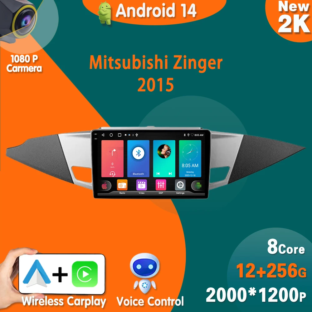 Android 14 For Mitsubishi Zinger 2015 Car Radio Stereo Multimedia Video Player Navigation GPS
Android 14 For Mitsubishi Zinger 2015 Car Radio Stereo Multimedia Video Player Navigation GPS