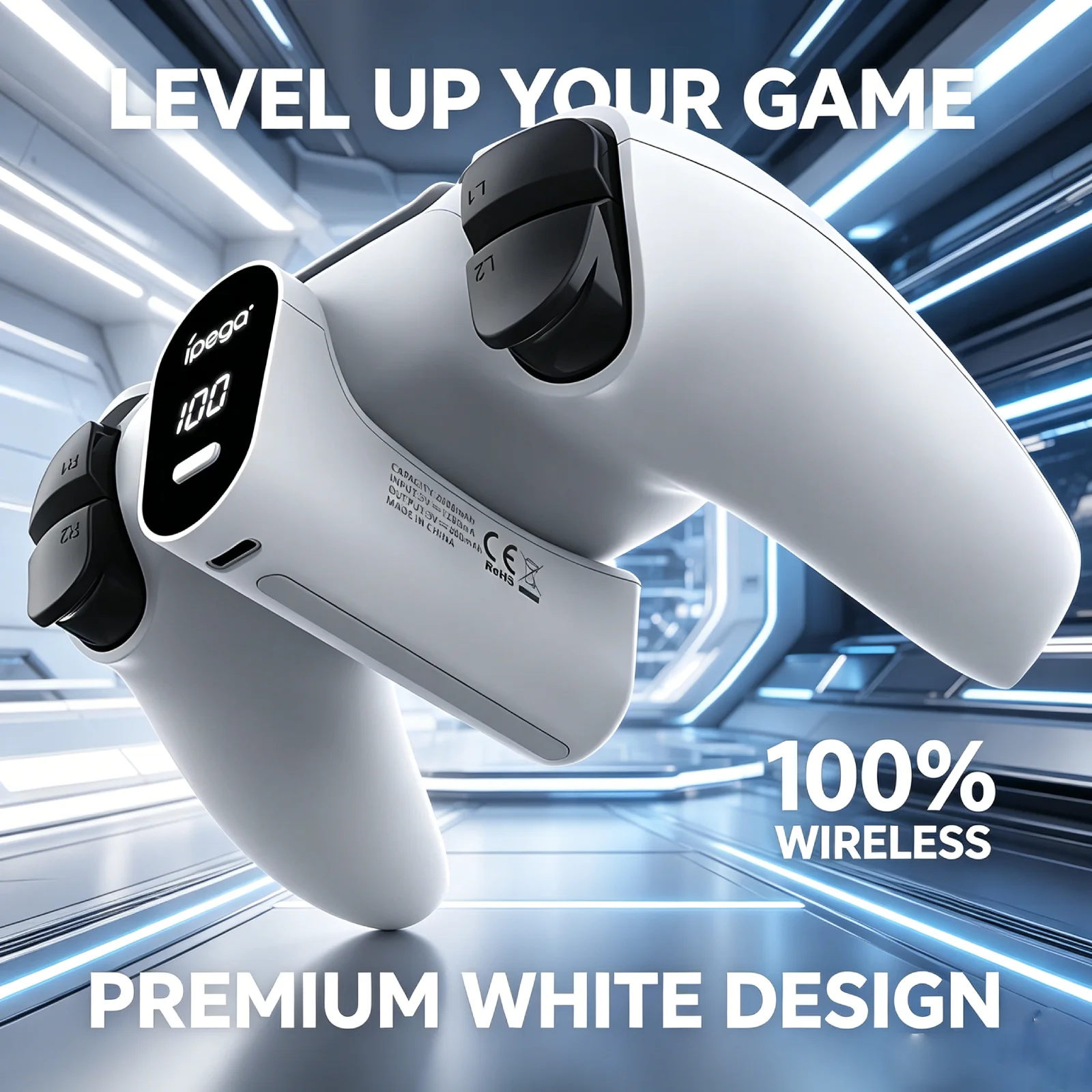 For PS5 Controller 2000mAh Type C Battery LED Display Play and ChargeExtended battery life charging pack Gaming Accessories
For PS5 Controller 2000mAh Type C Battery LED Display Play and ChargeExtended battery life charging pack Gaming Accessories