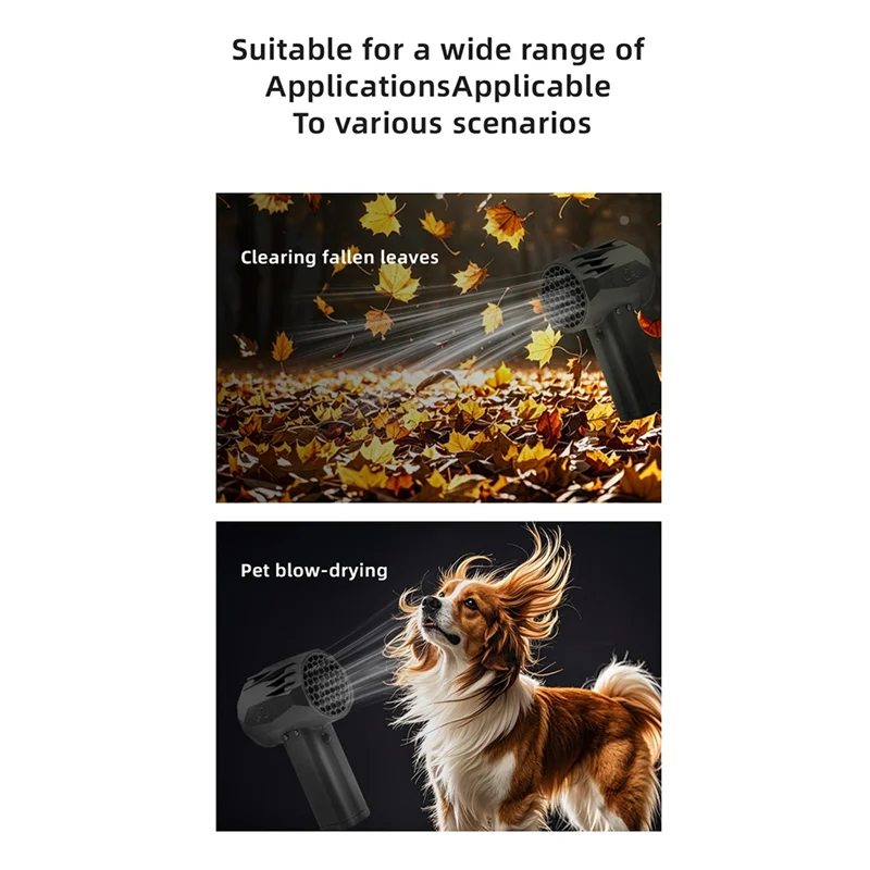 -ESTR Mini X64 Blower Turbo Jet Fan Brushless Motor Powerful 20W Fast Charging Wind Speed 240Km/H Handheld Duct Blower Fan
-ESTR Mini X64 Blower Turbo Jet Fan Brushless Motor Powerful 20W Fast Charging Wind Speed 240Km/H Handheld Duct Blower Fan