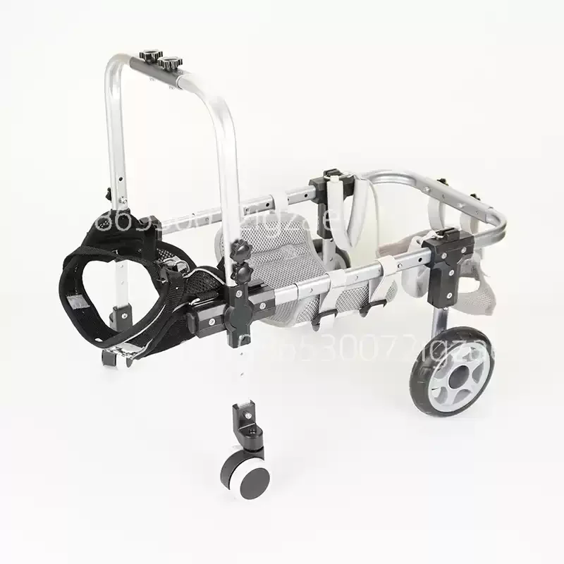 Adjustable Dog Wheelchair Hind Leg Support - 4-Wheel Mobility Cart with Harness for Senior/Disabled Pets Rehabilitation
Adjustable Dog Wheelchair Hind Leg Support - 4-Wheel Mobility Cart with Harness for Senior/Disabled Pets Rehabilitation
