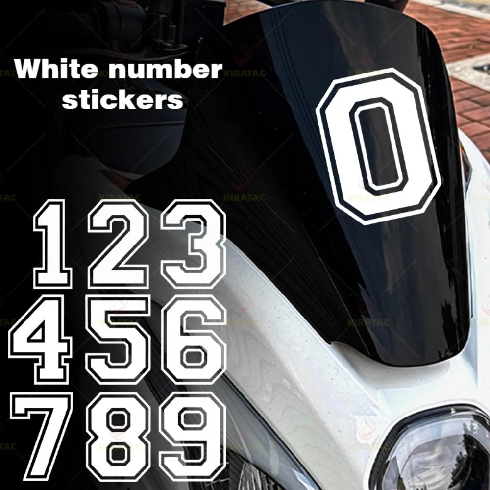 Universal White Numbers Vinyl Decal, Funny DIY Sticker for Motorcycle Bicycle Scooter Fairing Fender Helmet Car Door Decor
Universal White Numbers Vinyl Decal, Funny DIY Sticker for Motorcycle Bicycle Scooter Fairing Fender Helmet Car Door Decor