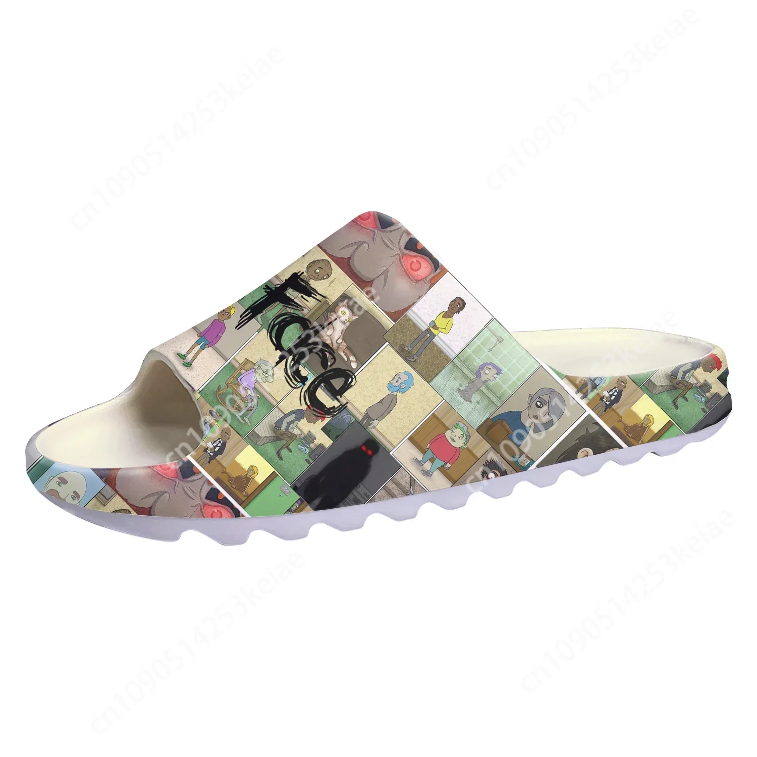 Sally Face, тапочки на мягкой подошве на заказ, мужские и женские подростковые модные домашние сабо, обувь для воды на заказ, сандалии Git
Sally Face, тапочки на мягкой подошве на заказ, мужские и женские подростковые модные домашние сабо, обувь для воды на заказ, сандалии Git