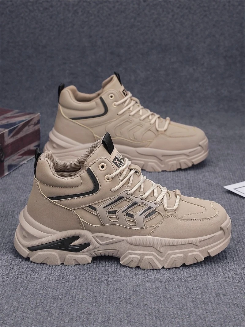 High-Top Men's Hiking Shoes Summer 2026 New Waterproof Non-Slip Outdoor Climbing Shoes Sports Casual Thick Bottom Heightening...
High-Top Men's Hiking Shoes Summer 2026 New Waterproof Non-Slip Outdoor Climbing Shoes Sports Casual Thick Bottom Heightening...