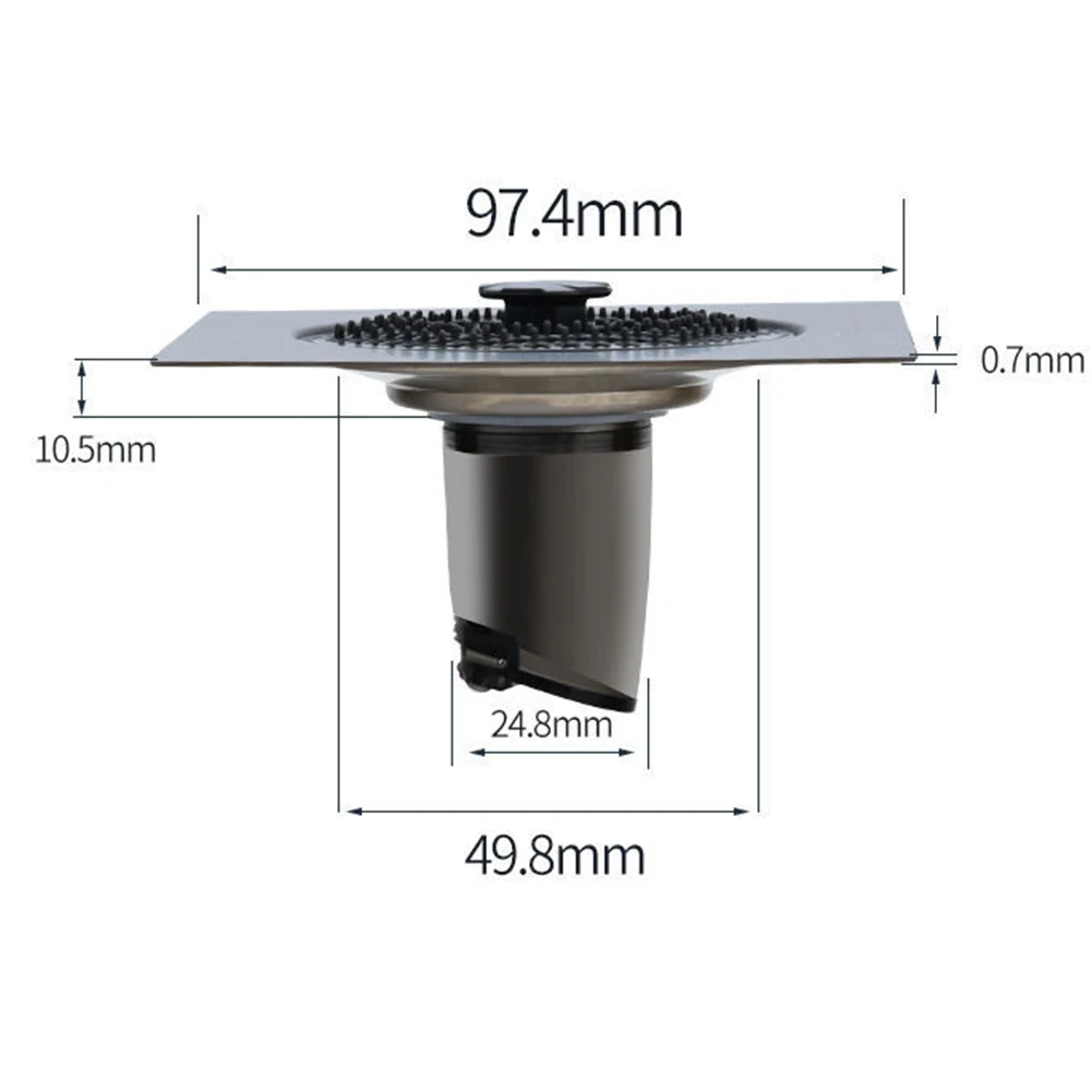 1 шт., квадратный Слив для душа, из нержавеющей стали
1 шт., квадратный Слив для душа, из нержавеющей стали