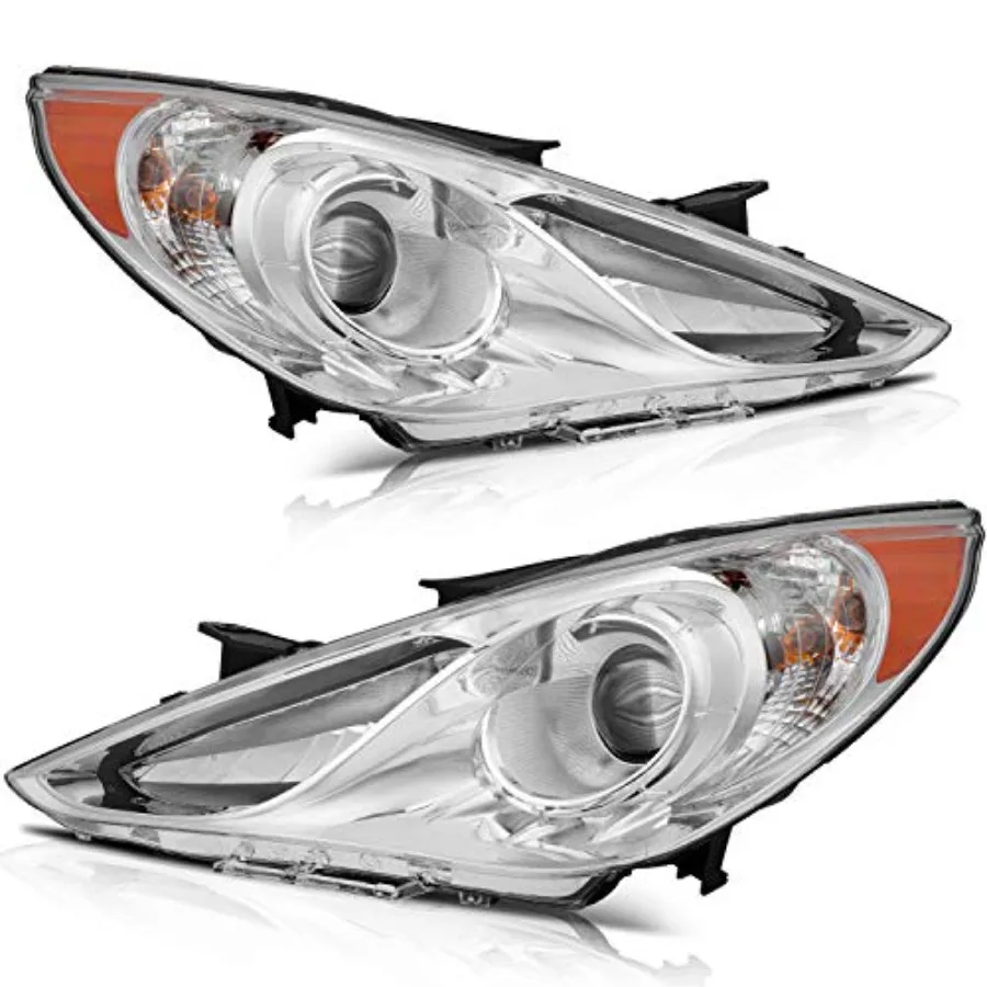 Compatible For Sonata 2011-2014 Headlight Headlamps Chrome Housing Amber Reflector
Compatible For Sonata 2011-2014 Headlight Headlamps Chrome Housing Amber Reflector