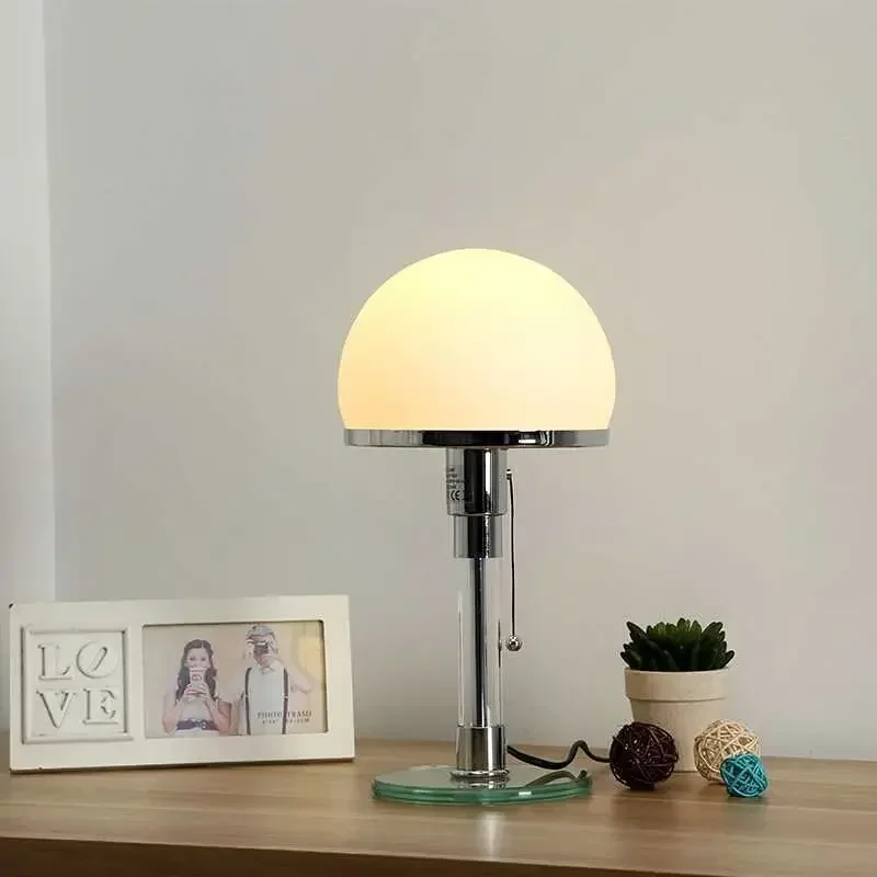 GHEUVNJ Nordic modern medieval desk reading bedroom bedside table table lamp Danish creative personality Korean Bauhaus table l
GHEUVNJ Nordic modern medieval desk reading bedroom bedside table table lamp Danish creative personality Korean Bauhaus table l