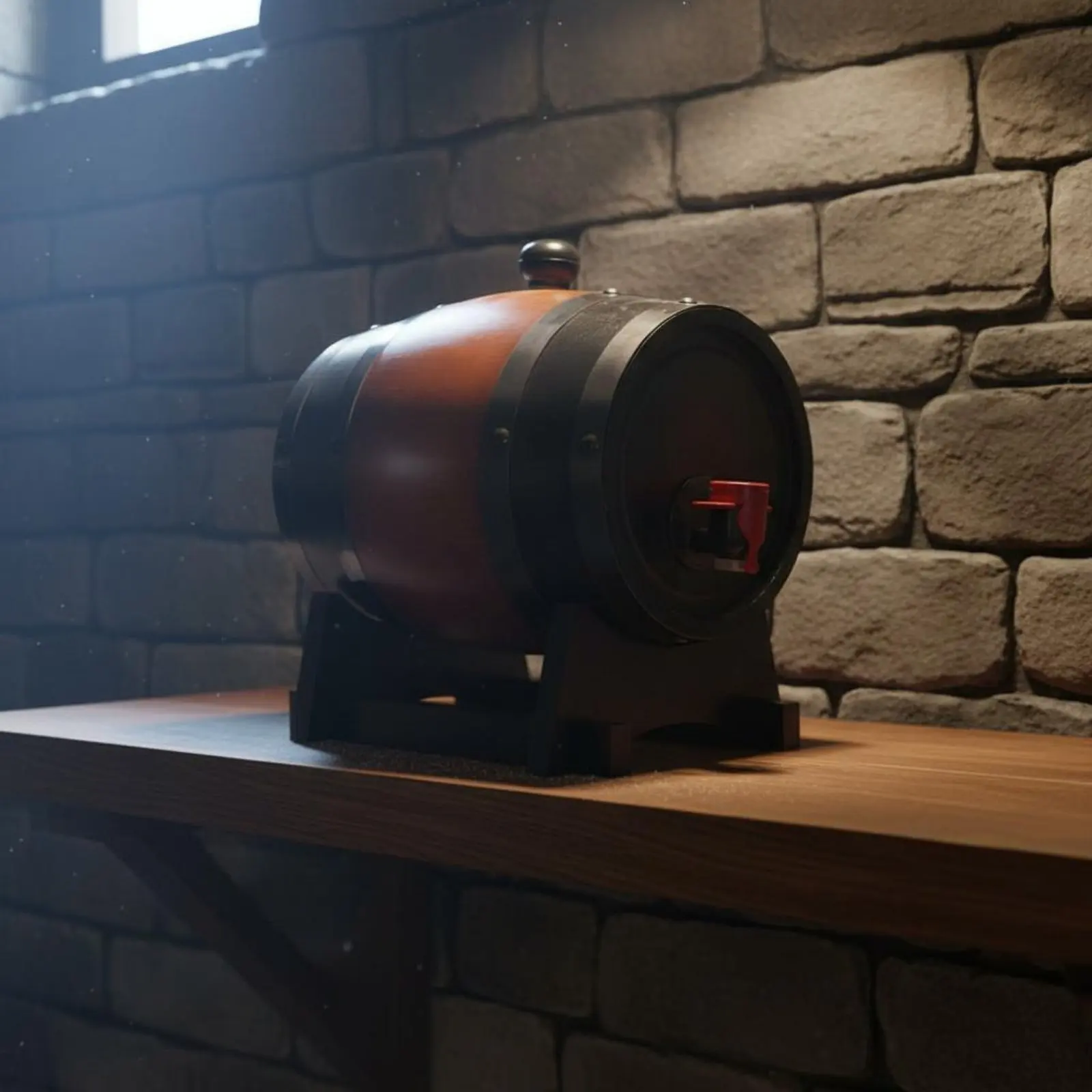 Wooden Vino Barrel with Faucet Decorative Retro Beer Keg Countertop Spirits Dispenser Home Decoration for Party
Wooden Vino Barrel with Faucet Decorative Retro Beer Keg Countertop Spirits Dispenser Home Decoration for Party