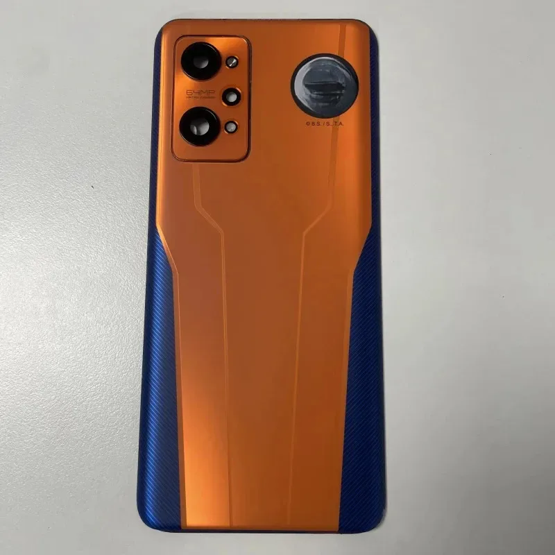 Задняя стеклянная крышка аккумулятора для корпуса Realme GT neo 2, с заменой объектива камеры 
Задняя стеклянная крышка аккумулятора для корпуса Realme GT neo 2, с заменой объектива камеры