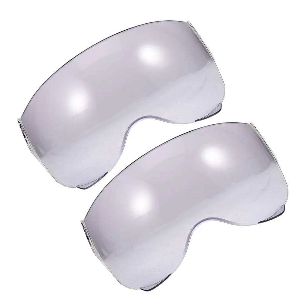 2Pcs Clear Plastic Visor Replacement Uv Protective Wind Blocker Debris Shield for Half Face Motorcycle Helmets Universal
2Pcs Clear Plastic Visor Replacement Uv Protective Wind Blocker Debris Shield for Half Face Motorcycle Helmets Universal