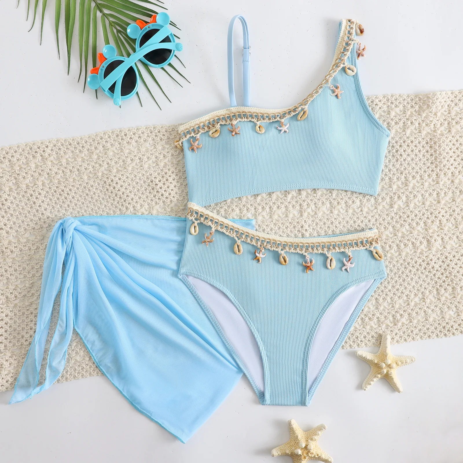 8-12 Year Big Girls Swimsuit Kids Teenagers Girl One Piece Suits with Beach Skirt Shell Starfish Swimwear Summer Children Outfit
8-12 Year Big Girls Swimsuit Kids Teenagers Girl One Piece Suits with Beach Skirt Shell Starfish Swimwear Summer Children Outfit